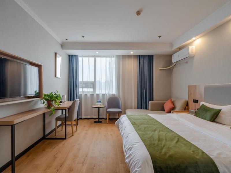 Greentree Inn Hefei Sanlian College Anda Qingyuan Campus Subway Station Wangdaying Dış mekan fotoğraf